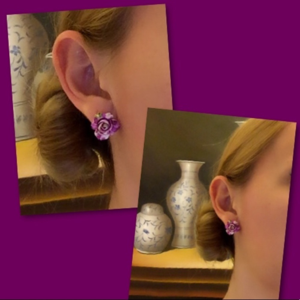 🆕 Flower earrings 🌸 - Picture 3 of 3